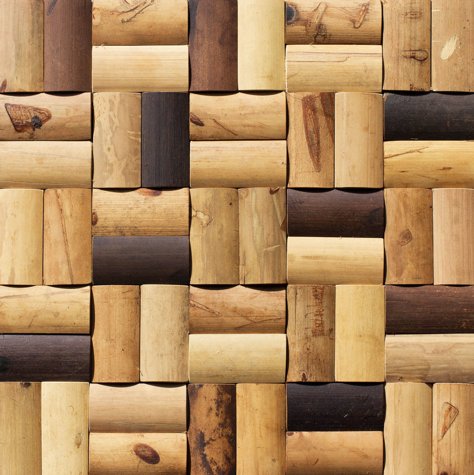 Bamboo Wall-Design Mosaictiles – Go Green – Go Nature
